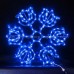 2d christmas snowflake motif light 06