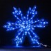 2d christmas snowflake motif light 07
