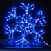 2d christmas snowflake motif light 07