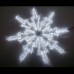 2d christmas snowflake motif light 13