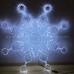 2d christmas snowflake motif light 13