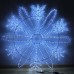 2d christmas snowflake motif light 20