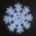 2d christmas snowflake motif light 20