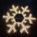 2d christmas snowflake motif light 21