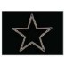 2d christmas star motif light