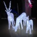 3d christmas clear deer motif light 01
