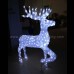 3d christmas clear deer motif light 01