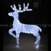 3d christmas clear deer motif light 01