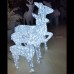 3d christmas clear deer motif light 03
