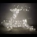 3d christmas clear deer motif light 07
