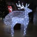 3d christmas clear deer motif light 07