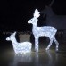 3d christmas clear deer motif light 10