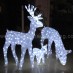 3d christmas clear deer motif light 10