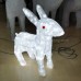 3d christmas clear deer motif light 19
