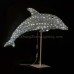 3d christmas dolphin motif light 05