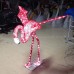 3d christmas flamingo motif light 04