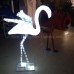 3d christmas flamingo motif light 04