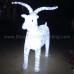 3d christmas goat motif light 01