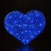 3d christmas decoration love heart motif light 05