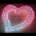 3d christmas decoration love heart motif light 06