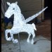 3d christmas decoration horse motif light 03