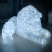 3d christmas lion motif light 01