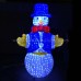 3d christmas decoration man motif light 02