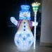 3d christmas decoration man motif light 03