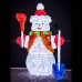 3d christmas decoration man motif light 08