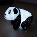 3d christmas decoration panda motif light 01