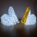 3d christmas decoration pelican motif light 01