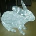 3d christmas decoration rabbit motif light 01