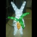 3d christmas decoration rabbit motif light 01