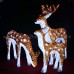 3d christmas decoration deer motif light 01