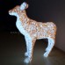 3d christmas decoration deer motif light 02