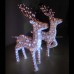 3d christmas decoration deer motif light 03