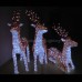 3d christmas decoration deer motif light 05