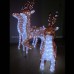 3d christmas decoration deer motif light 05