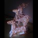 3d christmas decoration deer motif light 05
