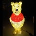3d christmas decoration teddy bear motif light 01