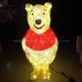 3d christmas decoration teddy bear motif light 01