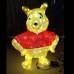 3d christmas decoration teddy bear motif light 01